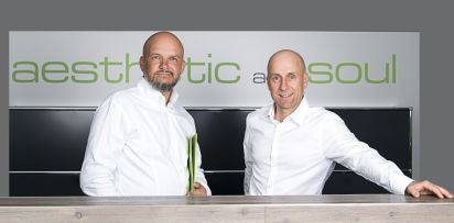 Dr. Peter Neumann und Dr. Daniel Thome von aesthetic and soul in München