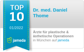 Dr. med. Daniel Thome Jameda Top 10 Badge